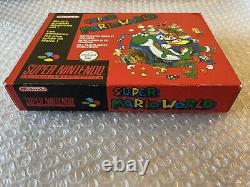 Super Mario World / Super Nintendo / Complete Very Good Condition EN