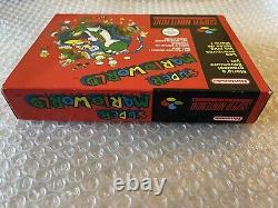 Super Mario World / Super Nintendo / Complete Very Good Condition EN