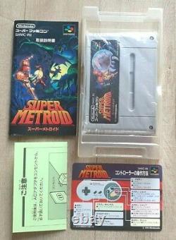 Super Metroid Nintendo Super Famicom Sfc Ntsc-j Jap Japan Very Good State