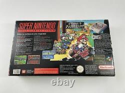 Super Nintendo Console Super Nintendo Pack Super Mario Kart Fra Very Good Condition