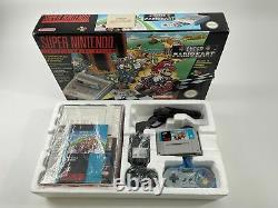 Super Nintendo Console Super Nintendo Pack Super Mario Kart Fra Very Good Condition