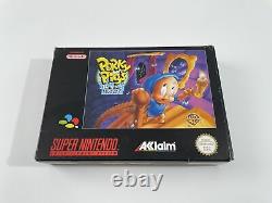 Super Nintendo Porky Pig's Haunted Holiday Eur Very Good Condition