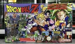 Super Nintendo Snes Pack Dragonball Z Console / Custom Pack / Very Good Condition