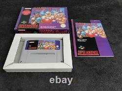 Super Nintendo Super Punch-out! Fah Very Good Condition