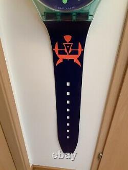 Swatch Maxi / Wall Watch / Very Rare / Occasion Very Good Condition /gg118
