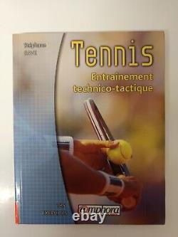 Tennis technical-tactical training Stéphane Save Very Good Condition