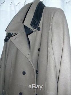 The Kooples Coat Cross Cut Right T42 Camel Very Good Condition
