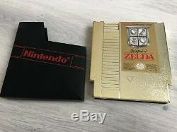 The Legend Of Full Box Good Condition Zelda Game Console Collection Nes