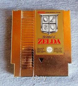 The Legend Of Zelda Nintendo Nes 1985 Cartridge + Box Very Good Condition