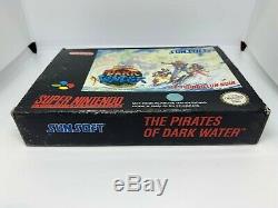 The Pirates Of Dark Water Snes Super Nintendo Very Good Condition Complete Rare