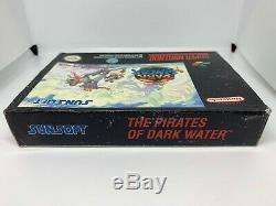 The Pirates Of Dark Water Snes Super Nintendo Very Good Condition Complete Rare