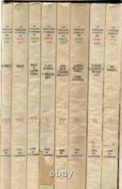 Theatre Complet /8 Volumes Gide André Very Good Condition