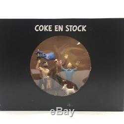 Tintin Figurine Scene Coke In Stock Moulinsart Very Good Condition