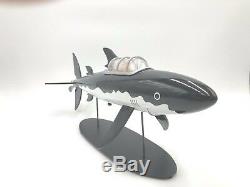 Tintin Figurine Submarine Shark Mythical Images Certified Box Very Good Condition