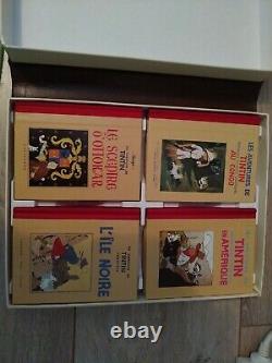 Tintin Full 13 Volumes Rombaldi, Very Good Condition