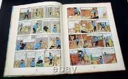 Tintin Herge Le Tresor De Rackham Le Rouge B7 1952 Medaillon Tres Bon State