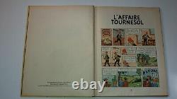 Tintin L'affaire Tournesol, Eo Belge B20 Very Good Condition