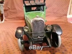 Toy Andre Citroen Tole Truck C4 Fourragere Very Good Condition Complete Cij Jep Jrd