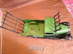 Toy Andre Citroen Tole Truck C4 Fourragere Very Good Condition Complete Cij Jep Jrd