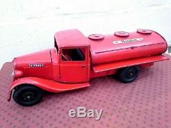 Toy Jrd Andre Citroen Tole Truck T23 Or T45 Tank Very Good Condition Ij Jep Cr