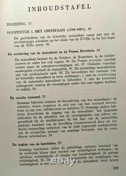 Translation: History of the Christian Mutualist Movement in Belgium Very good condition