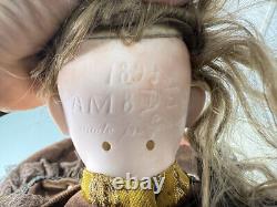 Used Collectible Doll Porcelain Head 59 cm. Very Good Condition See