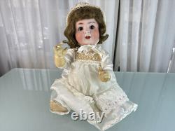 Used Collector's Doll Porcelain Head 48 cm. Very Good Condition See