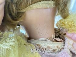 Used Collector's Doll Porcelain Head 51 cm. Very Good Condition See