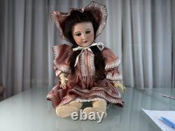 Used Collector's Doll Porcelain Head 62 cm. Very Good Condition Reg