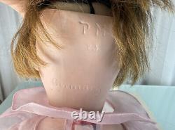 Used Doll for Collection, Porcelain Head 55 CM Very Good Condition See Photos