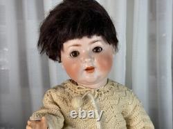 Used Porcelain Head Doll 55 CM Very Good Condition See Photos