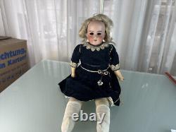 Used for Collection, Porcelain Head Doll 59 CM Very Good Condition See Photo