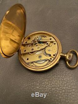 Vacheron & Constantin 18k Yellow Gold Pocket Watch XIX In Very Good State