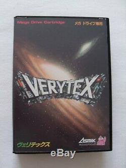 Verytex Game Sega Megadrive Full Japanese Version (ntsc) Very Good Condition