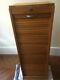 Vintage Curtain Cabinet Very Good Condition See Photos