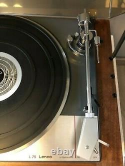 Vinyl Platinum Lenco L75 Revised V-block New Warranty 3 Months In Very Good Condition