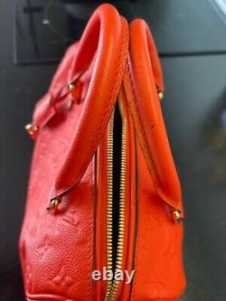 Vuitton Speedy Orange Bag, Laniere, Dustbag, Tres Bon Etat, Neuf2400€