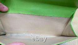 Wallet On The Chain, Chanel Camelia Wallet Bag Green America Very Good State