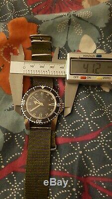 Watch Mortima Skin Diver Scuba Wound Vintage Very Good