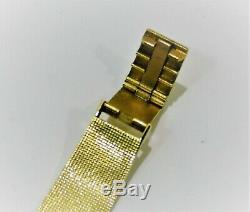 Watch Woman Omega Gold 18k Yellow Very Good Condition, Mechanical, 51.20 Gr Gold