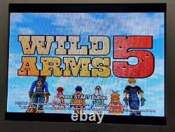 Wild Arms 5 Special Edition 10th Anniversary PS2 Fr PAL Complete Very Good Condition