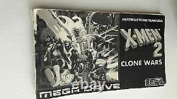 X-men 2 Clone Wars Pal Fr Megadrive Complete Very Good State
