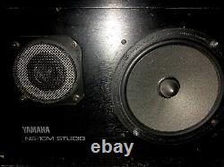Yamaha Ns-10m Studio Monitor Pair In Very Good State (matched Pairs)