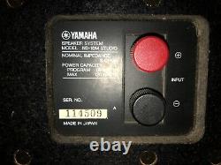 Yamaha Ns-10m Studio Monitor Pair In Very Good State (matched Peers)