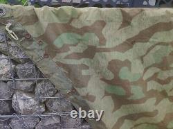 Zeltbahn m31 end of conflict complete very good condition original WW2 Militaria poncho