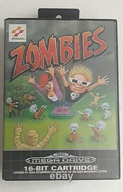 Zombies Pal Fr Megadrive Complete Very Good State