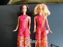 A Choisir 1972 2 Barbie Walk Lively Et 2 Tetes En Tres Bon Etat Voir Photos