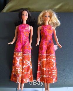 A Choisir 1972 2 Barbie Walk Lively Et 2 Tetes En Tres Bon Etat Voir Photos