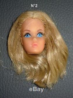 A Choisir 1972 2 Barbie Walk Lively Et 2 Tetes En Tres Bon Etat Voir Photos