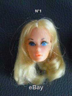 A Choisir 1972 2 Barbie Walk Lively Et 2 Tetes En Tres Bon Etat Voir Photos